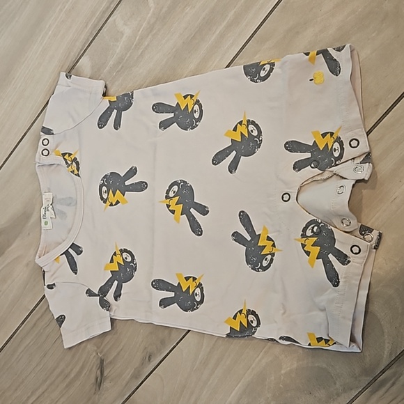 Bonnie Mob bunny Onesie shirt sleeve 0-3 months - Picture 1 of 6